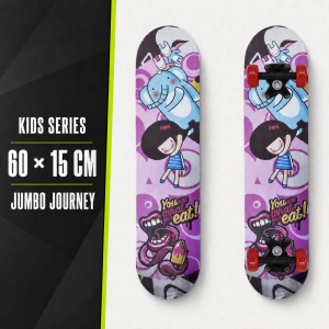 Yowxii Complete Double Kick Skateboard for Kids & Adults Four Wheel Beginner Skateboard Outdoor Thickened