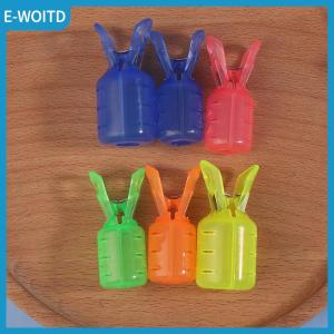 【E-WOITD】 10Pcs Squid Jig Hook Protector Cover Shrimp Storage Case Buckle Tail Hook Cover Fishing Jigs Lure Safety Cap Plastic Sleeves