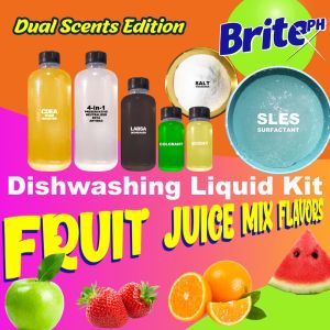 Dishwashing Kit DIY Dual Fruity Flavor Edition/Doble Sarap-bango