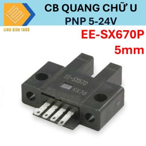 Cảm biến quang chữ U PNP EE-SX670P 5mm 5-24VDC