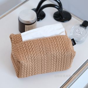 Fabric Tissue Box Cover Nordic-style design ins keeps a tissue pack presented in the stated cover design for living room car bathroom or dining table tissue box cover tissue box