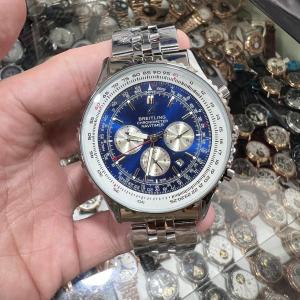 Jam Chrono Pria Aktif Automatic Strap Rantai Silver Jam Tangan Pria Tanpa Baterai Terbaru