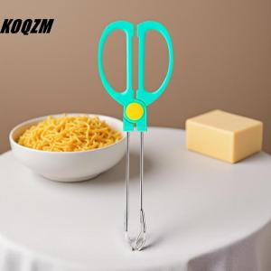 KOQZM🍽🍷 BBQ Tools Barbecue Tongs Grilled Food Tong Long Handle BBQ Bread Roast Clip Kitchen Baking Tongs BBQ Accessories