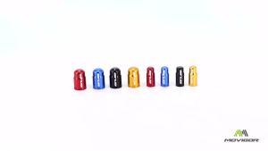2 cái nắp van lốp xe đạp bằng nhôm Schrader/Presta bảo vệ van lốp