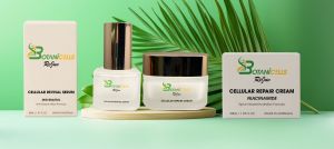 Skin Age Rewind Cellular Niacinamide Cream and Resveratrol Serum Bundle