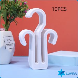 LoviRa 10 pieces of drying shoe racksmultifunctional clothes racks slippers supermarket shelf hooks