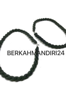 Karet Kaki Sambung Hitam Hijau Tali Komando PDL Karet Kaos Kaki