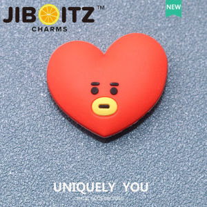 JIBBITZ cross charms shoe attachments BT21 super cute cartoon shoe attachments cross