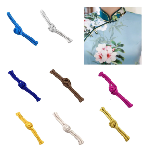 Nút Trung Quốc áo cardian có nút Nút Nút Fastener Bộ đồ kiểu Xường Xám lời mời Hộp Quà Tặng tự làm đồ thủ công làm bằng tay quần áo phụ kiện