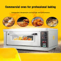 HAILANG Oven  3200W Large capacity Multifunctional baking equipment Cake Bread Pizza Large oven Fully automatic 60L 220V 1 Layer With Timing function With Tray. 