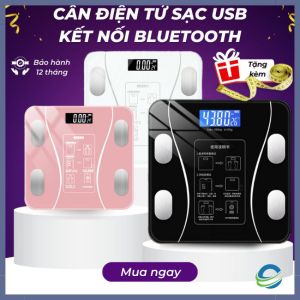 Cân Điện Tử sức khoẻ Kết Nối Bluetooth Phân Tích Chỉ Số Cơ Thể - Cân Sức Khỏe phân tích chỉ số cơ thể hàng chính hãng