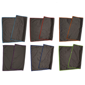 3 cái siêu thấm sợi Carbon Khăn lau Microfiber cho kính xe bề mặt nhà bếp không có dư lượng đánh bóng khăn