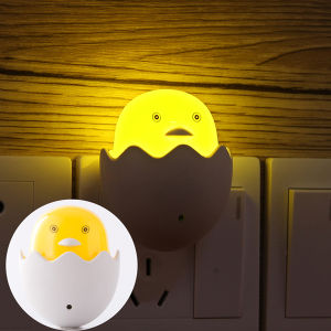 Đèn Ngủ Hình Con Gà Quả Trứng Cảm Biến Tự Động Sáng Trong Đêm Tối - Đèn Led Thông Minh- MOKITA