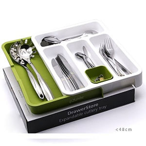 Drawer Store Expandable Cutlery Tray Kitchen Tools Divider Organizer For Spoon Knife Fork Utensils Storage/Laci Letak Sudu Garfu Pisau