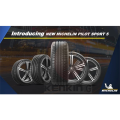 255/40 R18 MICHELIN รุ่น PILOT SPORT 5 ยางใหม่ปี 2024 (2 เส้น) FREE!! จุ๊บเหล็ก PREMIUM (ลิขสิทธิ์แท้รายเดียว). 