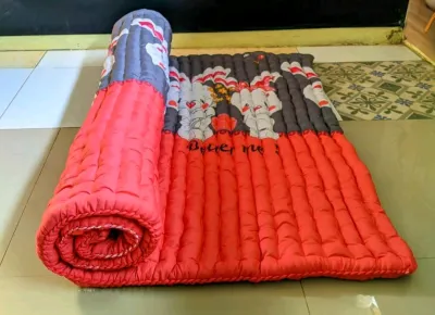 Kasur Lantai Single Motif 3D Dan Polosan Dewasa Isian Kapuk hyget 70x200cm