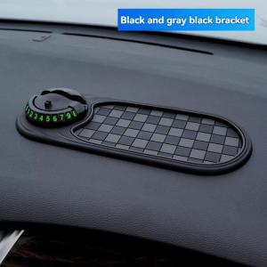 Multi function Car Dashboard Anti Slip Mat Sticky Pad Parking Sticky Slip Mat Car Phone Holder Parking Phone Number Plate GPS Phone Holder Bracket Magic Mat Dashboard Storage Organize Automotive