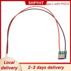 [COD] SHPYHT Local delivery Ship within 24 hours Type-c PCB With Cabel Converter Adapter Micro USB To DIP Female Connector Breakout Board Charging Cable Soldering Board Socket
