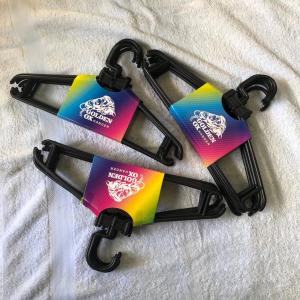 Hanger Baju - GO / Hanger Hitam Besar / Gantungan Jemuran / Hanger Cucian
