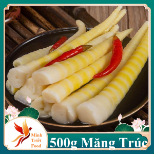 1kg Măng Trúc Tỏi Ớt Giòn Rụm Non Tơ Ăn Kèm Được Nhiều Món- ĐẶC SẢN MINH TRIẾT
