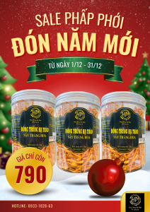 Combo Mua 2 (Tặng 1) Hũ 30 gram - Trà Đông Trùng Hạ Thảo Sấy Thăng Hoa HP Long An