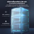 SANDE ตู้เย็น Refrigerator ตู้เย็นมินิ 2 ประตู ช่องฟรีซ 4.1Q ความจุ 98L/148L สามารถใช้ได้ในบ้าน หอพัก ที่ทำงาน. 