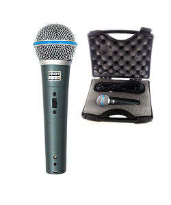 Microphone Krezt mikrofon Dynamic Beta 58 include koper mic hardcase dan kabel