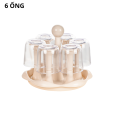 Khay Úp Ly Cốc Hình Hoa VIỆT NHẬT 1306/08/10, Giá Úp Ly Cốc Tay Cầm Tiện Lợi - TADAHOME. 