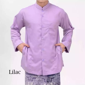 Baju Koko Pria Haibah Lengan Panjang Saku Samping Koko Habaib Size M-3XL JU0143