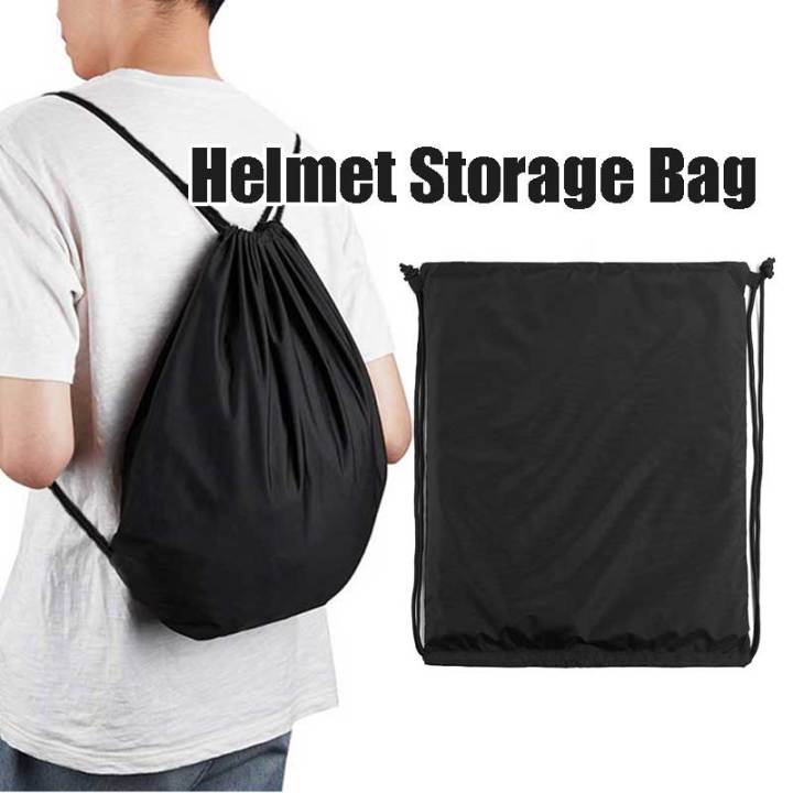 helmet bag lazada Canvas style canvas helmet bag with leather details MUQZI Waterproof Motorbike Helmet Bag