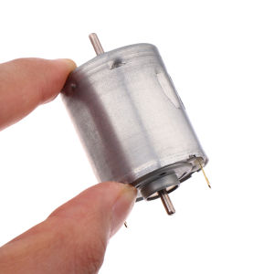 YOUCUN ไดร์เป่าผมของเล่นแบบทำมือ1ชิ้นมอเตอร์ DC12V-24V 360SH 13800RPM ความเร็วสูงแปรงคาร์บอนมอเตอร์ขนาดเล็ก