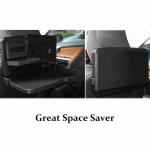 Folding Table Auto Car Back Seat Drink Food Cup Tray Holder Stand Car Back Seat Holder Childrens Writing table rear seat storage rack table boardCar dining table
