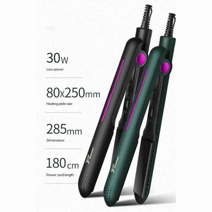 YUCHUN Catokan Rambut Negative Ion Hair Straightening Lazada