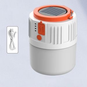 Breao Solar Camping Light Portable LED Rechargeable Light Waterproof Tent Light Emergency Light Lampu Pasar Malam 太阳野营灯