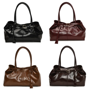 Women Shoulder Bag Large Capacity Armpit Bag Retro Handbag All-matching Underarm Bag Top Handle Bag for Everyday