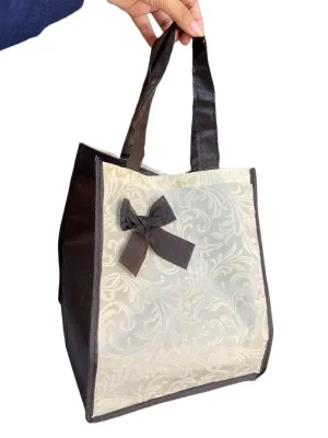 (12 pcs) Tas Hajatan Spunbond Jahit Embos Kombinasi Dus 18 s/d Dus 24 - Tas Spunbond