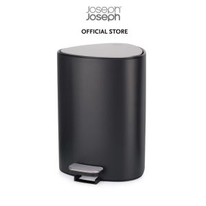 Joseph Joseph EasyStore™ 5L Matt Black Bathroom Pedal Bin JJ0229