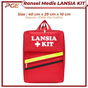 Ransel Medis Lansia Kit Bag Tas Perlengkapan Medis Emergency Kit Tas P3K SAR