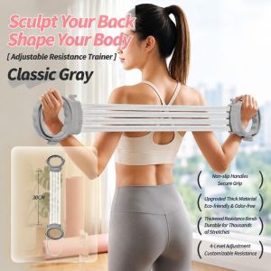 OUREAL Có thể điều chỉnh. Dây kháng lực 20-80 Lbs Có thể tháo rời. Dây tập thể dục Di động giãn lưng Dây tập yoga co giãn. dành cho Yoga và Pilates