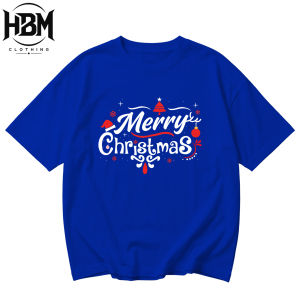 Merry Christmas Family Matching T-Shirt Luminous Blue Holiday Christmas New Year Shirt for Kids Adults Family Reunion