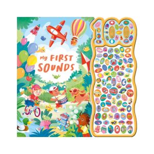 My First 100 Words Sound Book For Kids To Learn New Words & Sounds