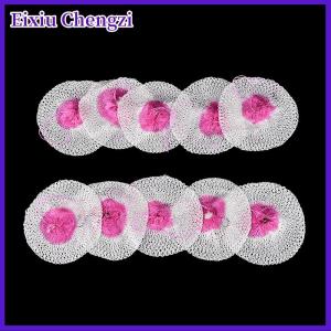 Eixiu 10 cái Lưới cắm trại đèn lồng mantles đèn mantle paraffin đèn khí đèn Bìa