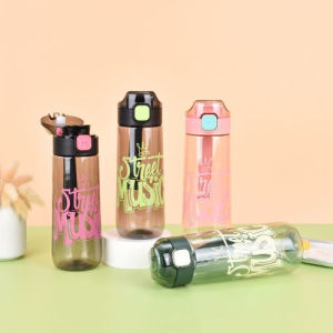 Botol Minum Bening Botol Sport Street  Music Kapasitas 700ml ZM-8807