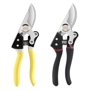 Garden Hand Pruner With SK5 Steel Blades Pruning Shear Garden Cutting Tools For Tree Trimmers Orchard Shears