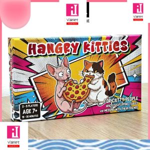 Hangry Kitties Card Game – Fun Gift for Birthday / Game Night / Gathering  Boardverse