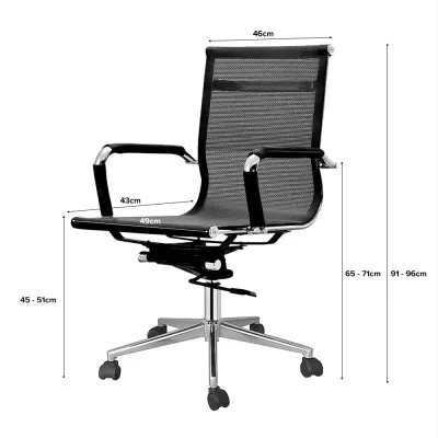 (JIJI.SG) Manager Office Chair - Home Office Chair - Office chair/Study chair/Ergonomic/ Self Assembly Required / jt