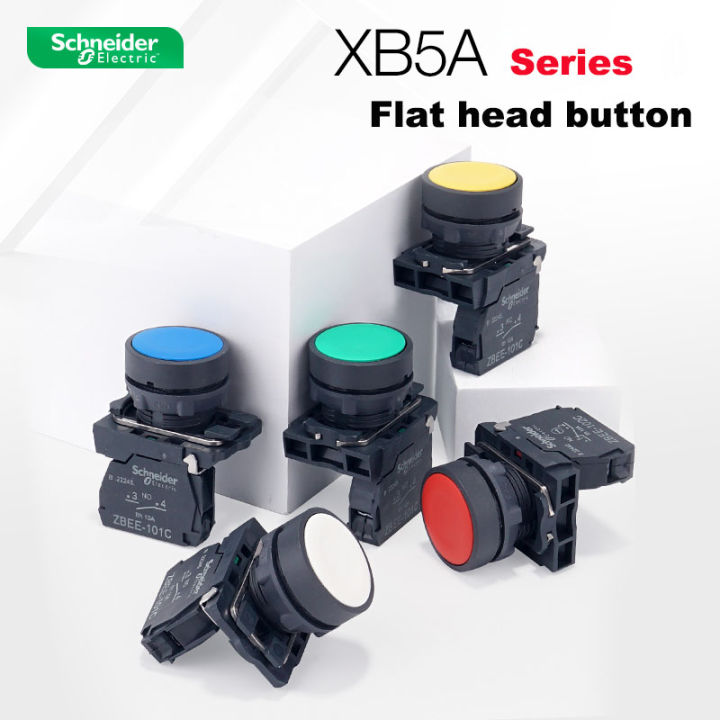 10x Red 22mm Momentary Push Button Switch - DPST, 10A, NO+NC - Industrial Panel Switches Wholesale