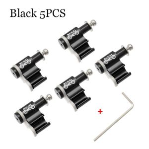 METALIX 1/5pcs Aluminium Alloy Conversion Seat Brake Line Pipe Oil Tube Fixed Tubing Alignment Organizer Bike Cable Grip Adapter Guide