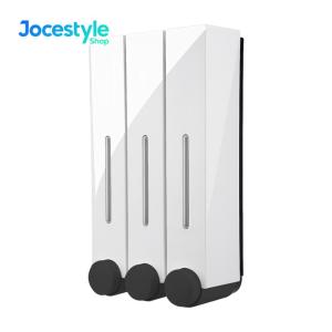 Wall-Mounted Shower Soap Dispenser No Drill 500ml Refillable Shower Dispenser 500ML Soap Dispenser for Bathroom