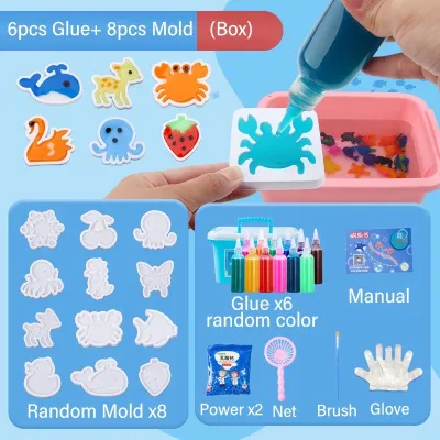 Kids DIY Magic Water Toy Children Handmade Craft Educational Water Ocean Magical Toys
